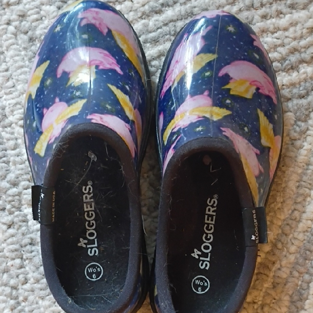 Sloggers Kids' Navy and Pink Water Shoes